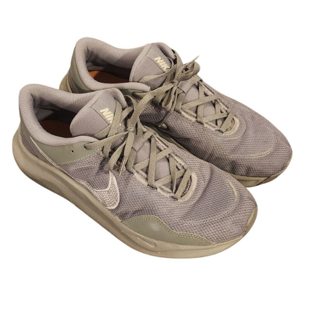 Nike Legend Essential 3 NN Mens 11 Gray Black Cross Training Shoes DM1120-012